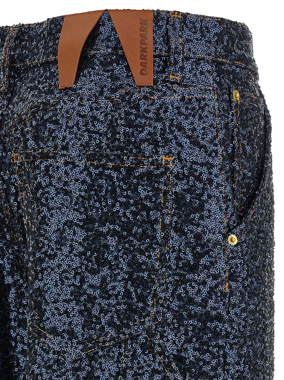 Blue Cotton Jeans Denim