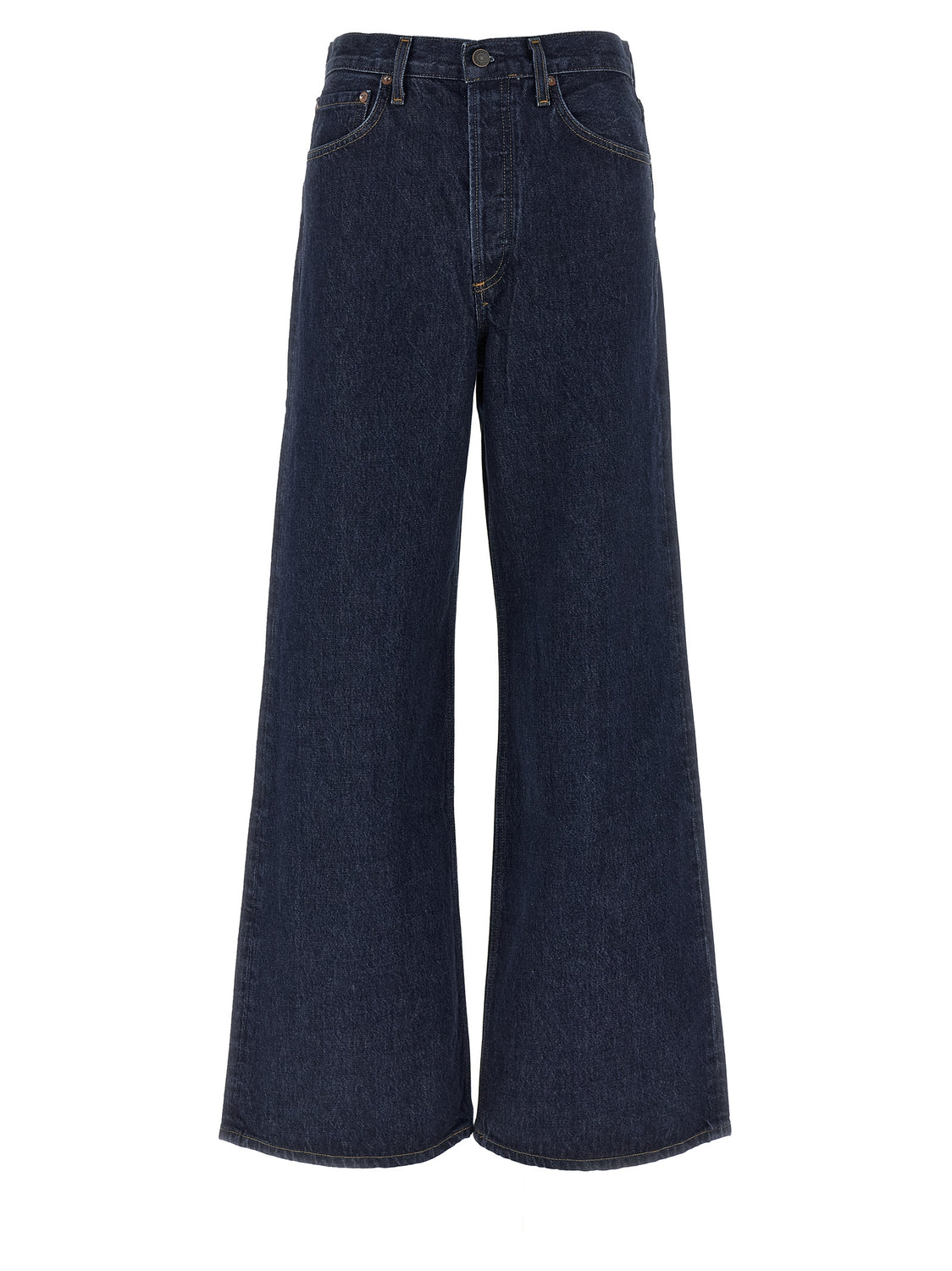 Blue Cotton Jeans Denim