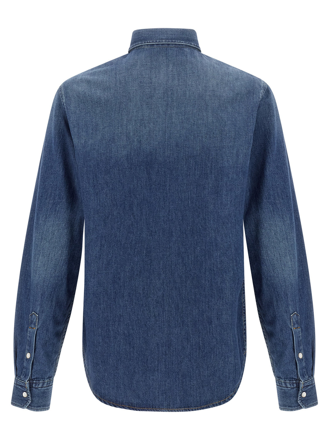 Blue Cotton Blouse