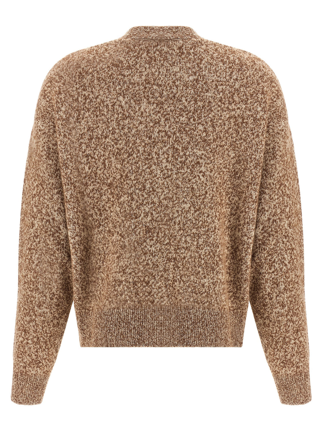 Beige Virgin Wool Cardigan
