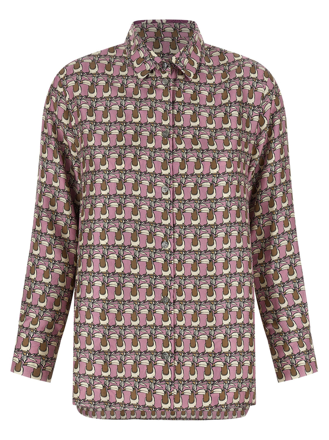 Multicolor Silk Blouse