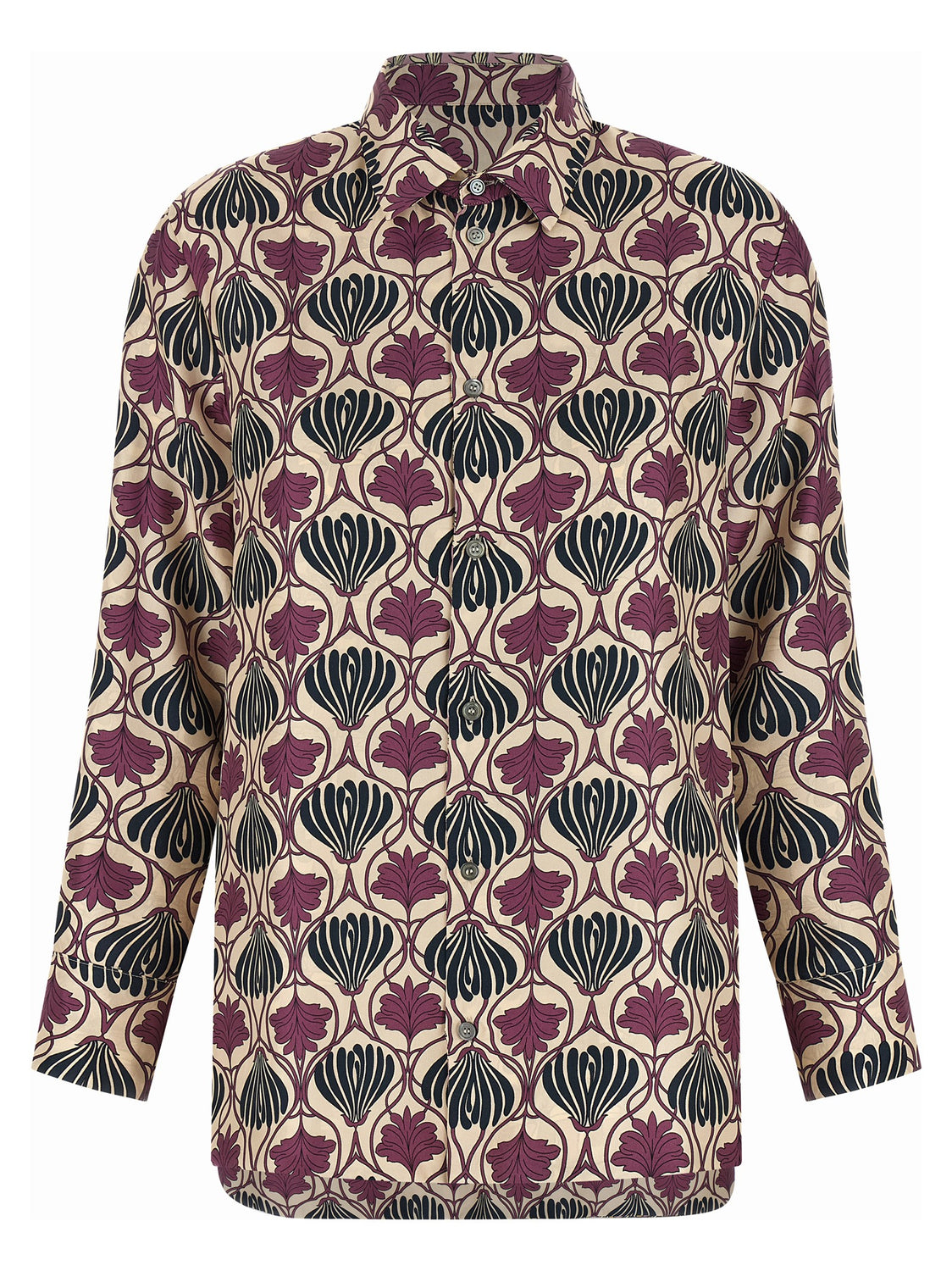 Multicolor Silk Blouse