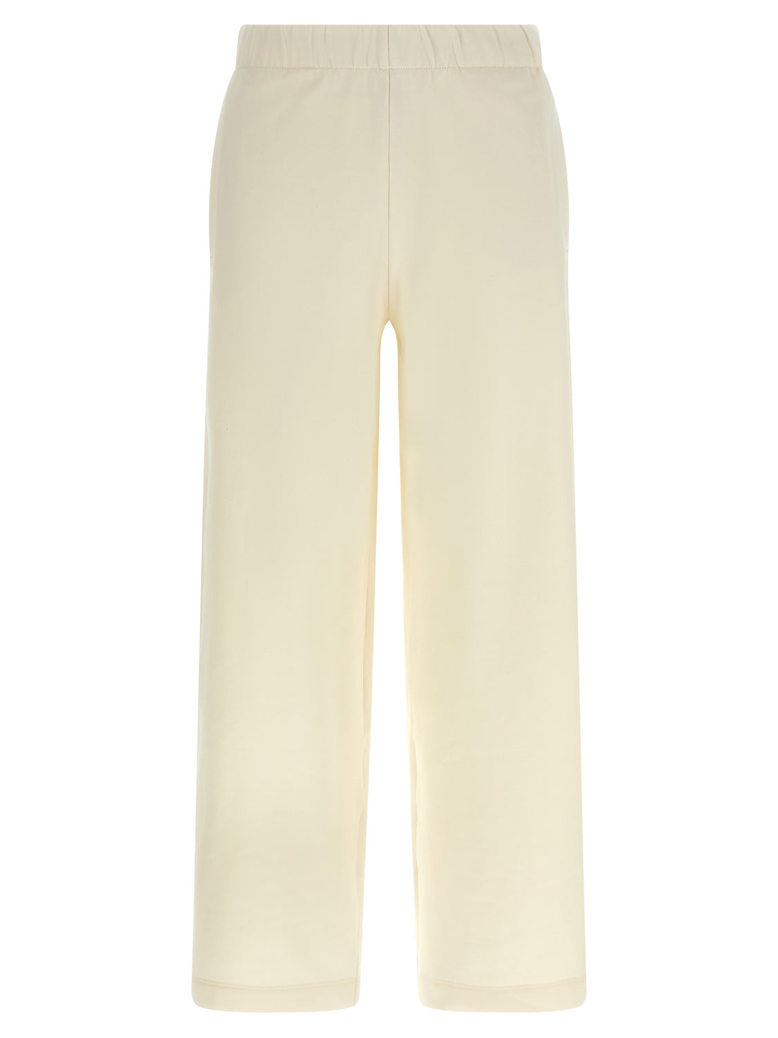 White Silk Casual Pants
