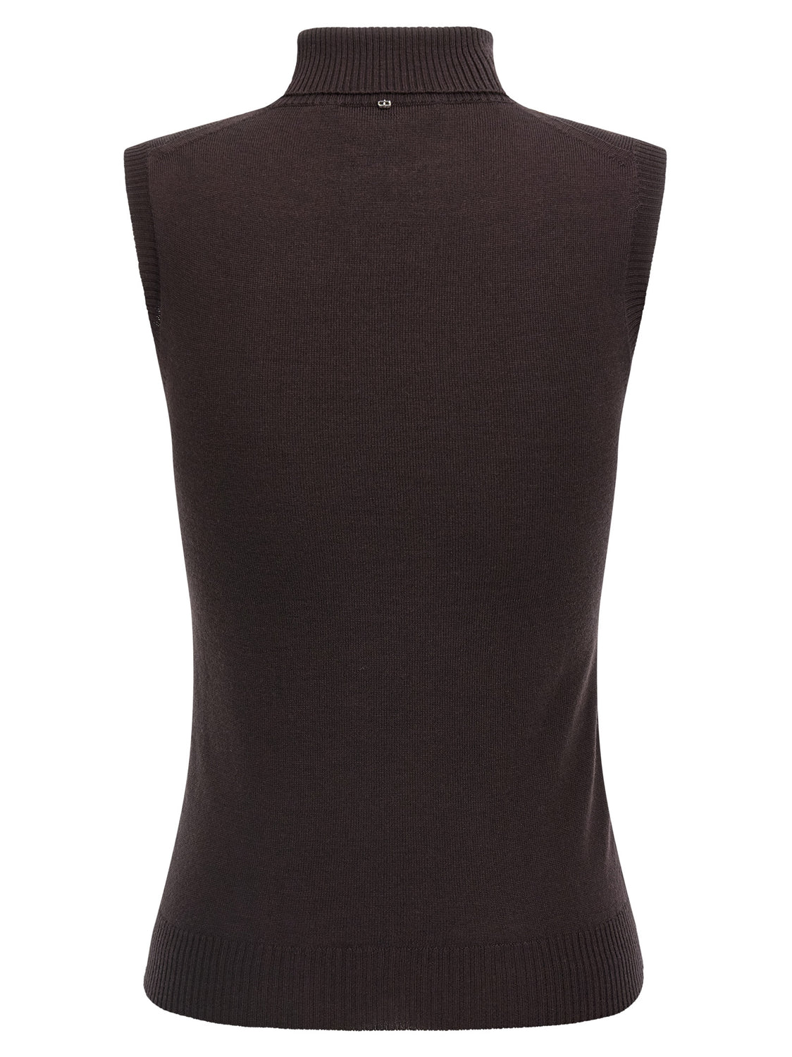 Brown Virgin Wool Cardigan