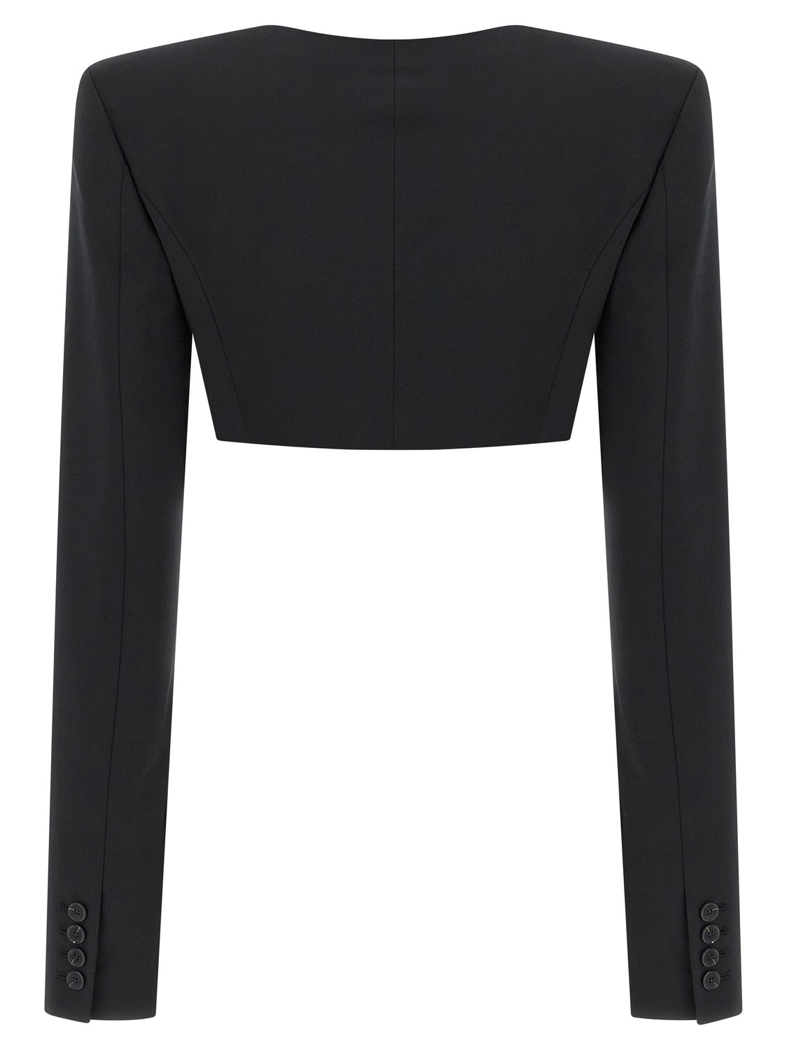 Black Virgin Wool Blazer