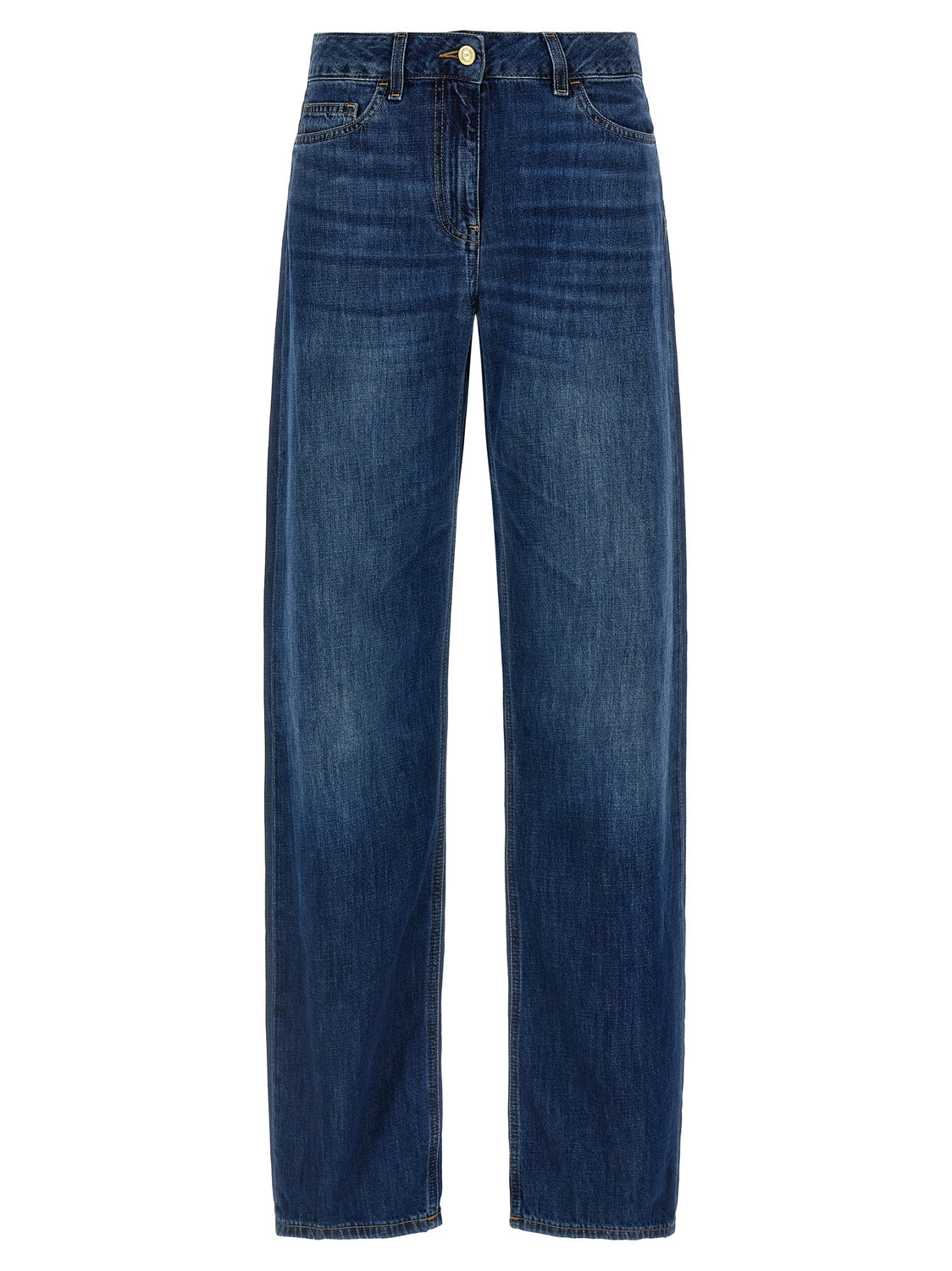 Blue Cotton Jeans Denim