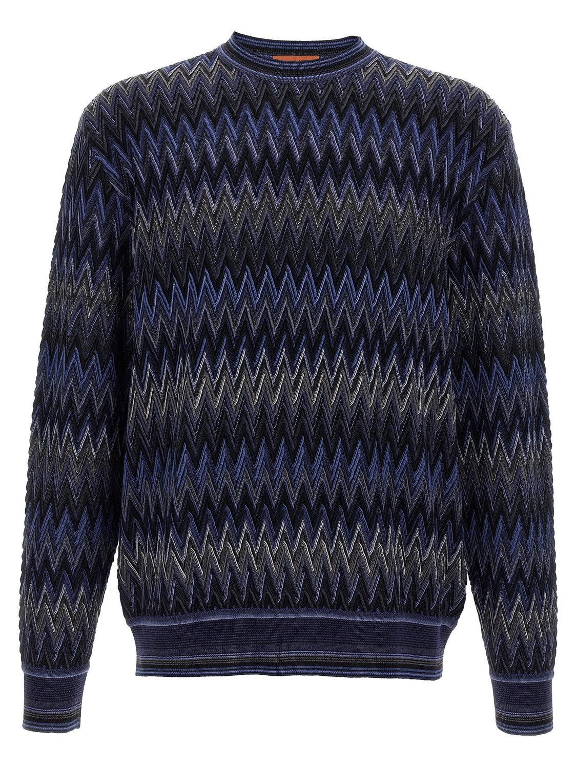 Blue Wool Cardigan