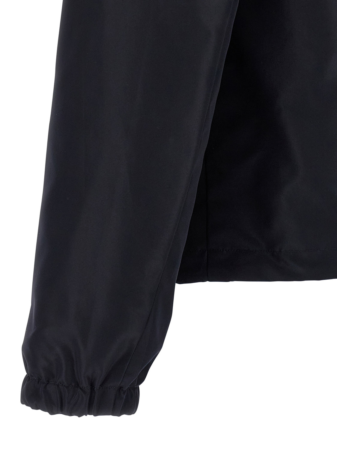 Blue Polyester Shell Jacket