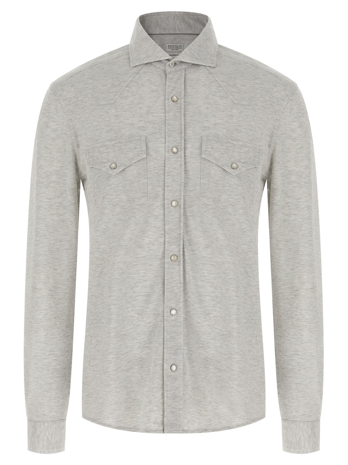 Gray Cotton Blouse
