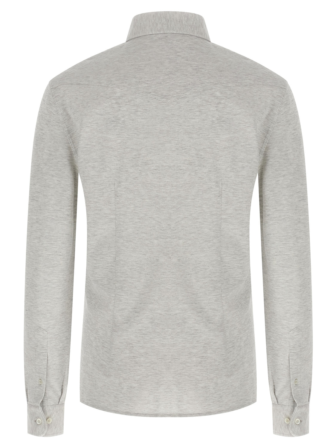 Gray Cotton Blouse