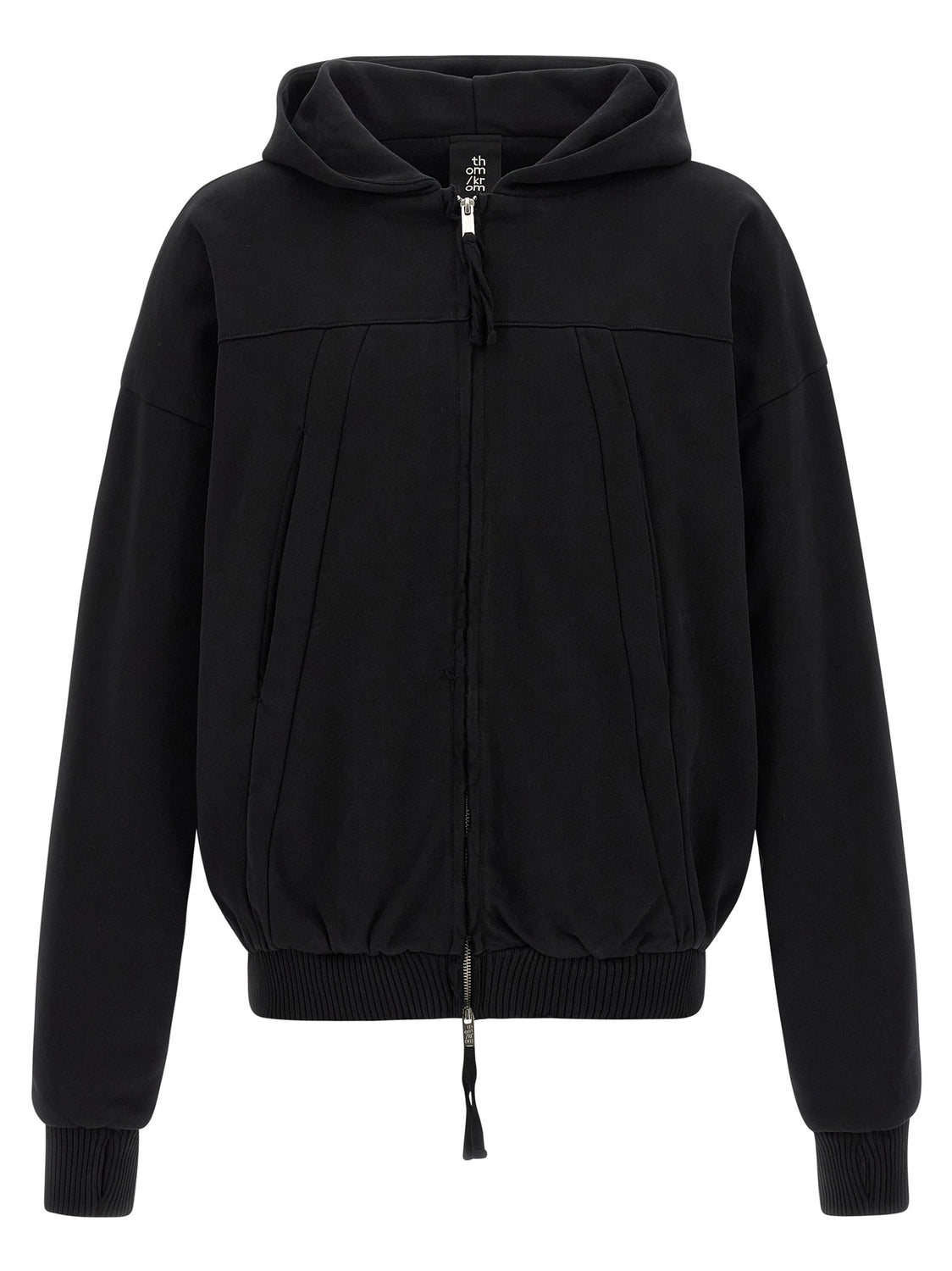 Black Cotton Sweatshirt