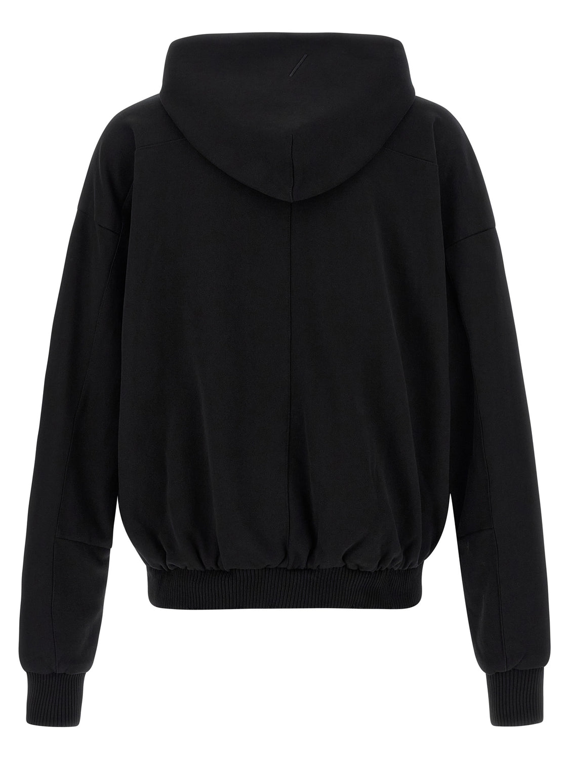 Black Cotton Sweatshirt