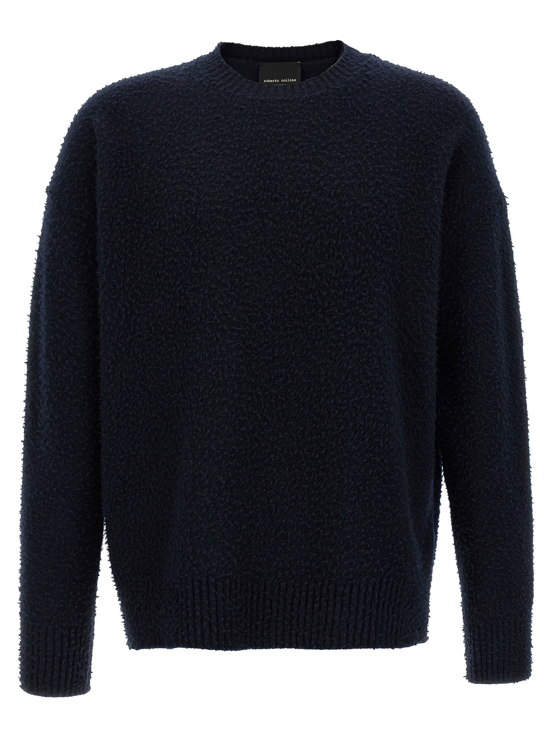 Blue Merino Wool Cardigan