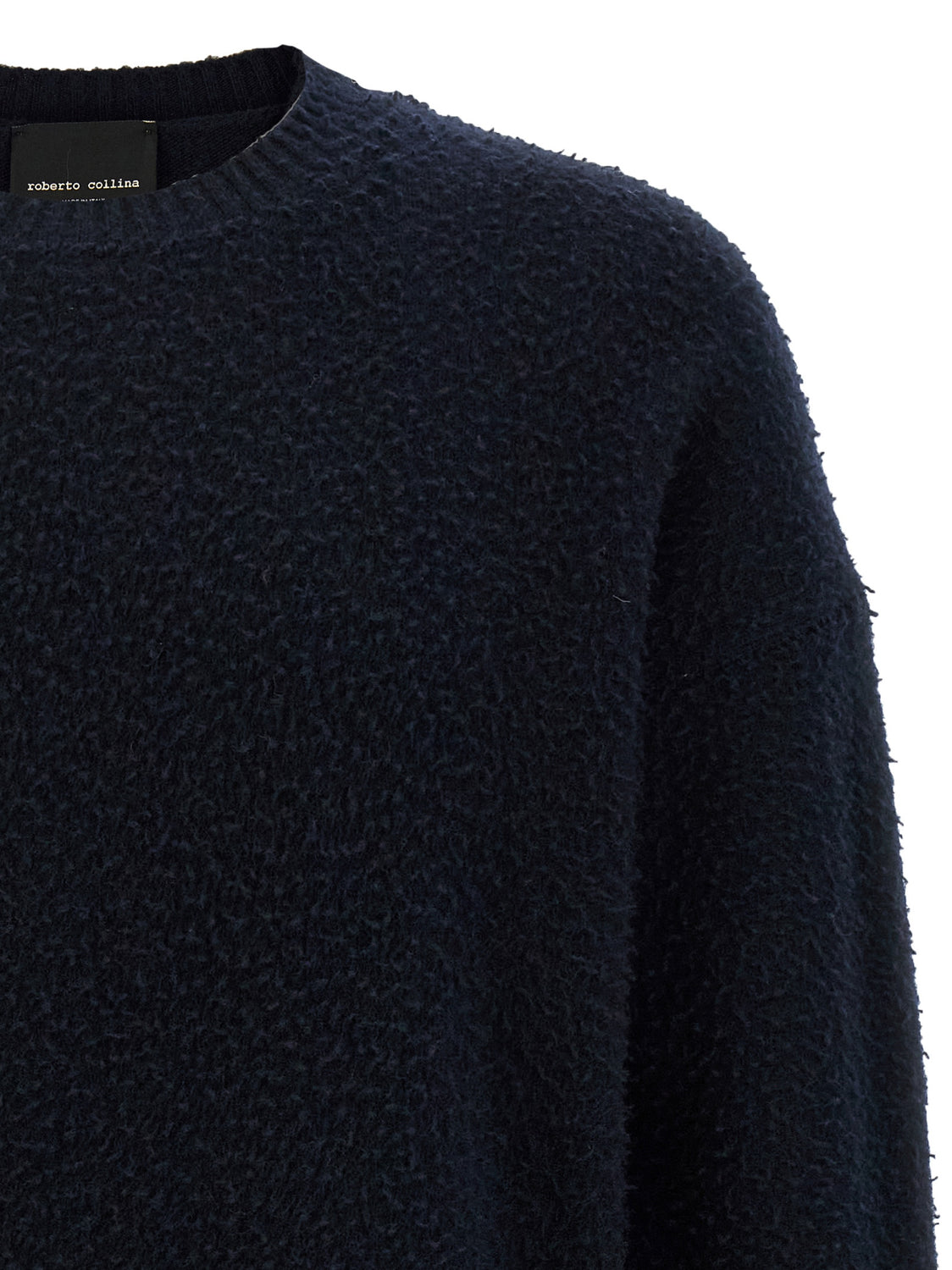 Blue Merino Wool Cardigan