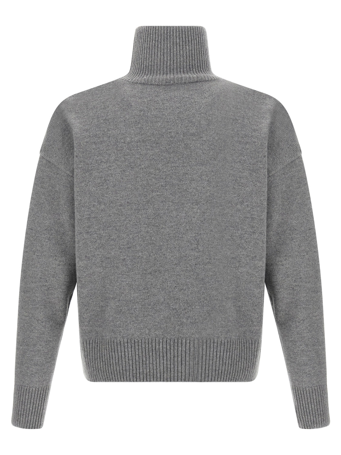 Gray Wool Cardigan