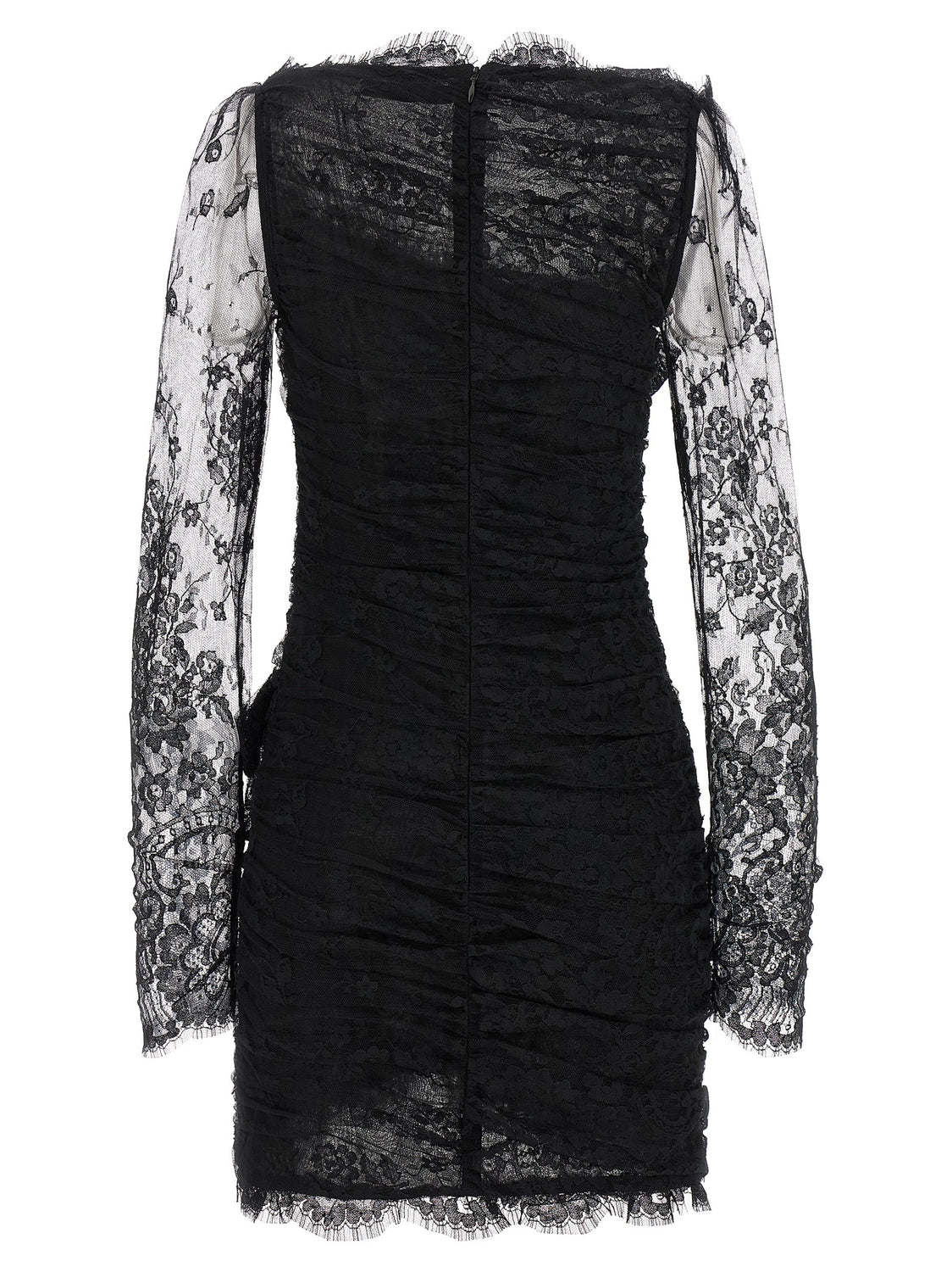 Black Organic Cotton Short Dress