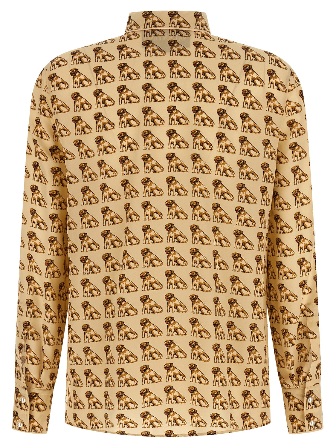 Beige Silk Blouse