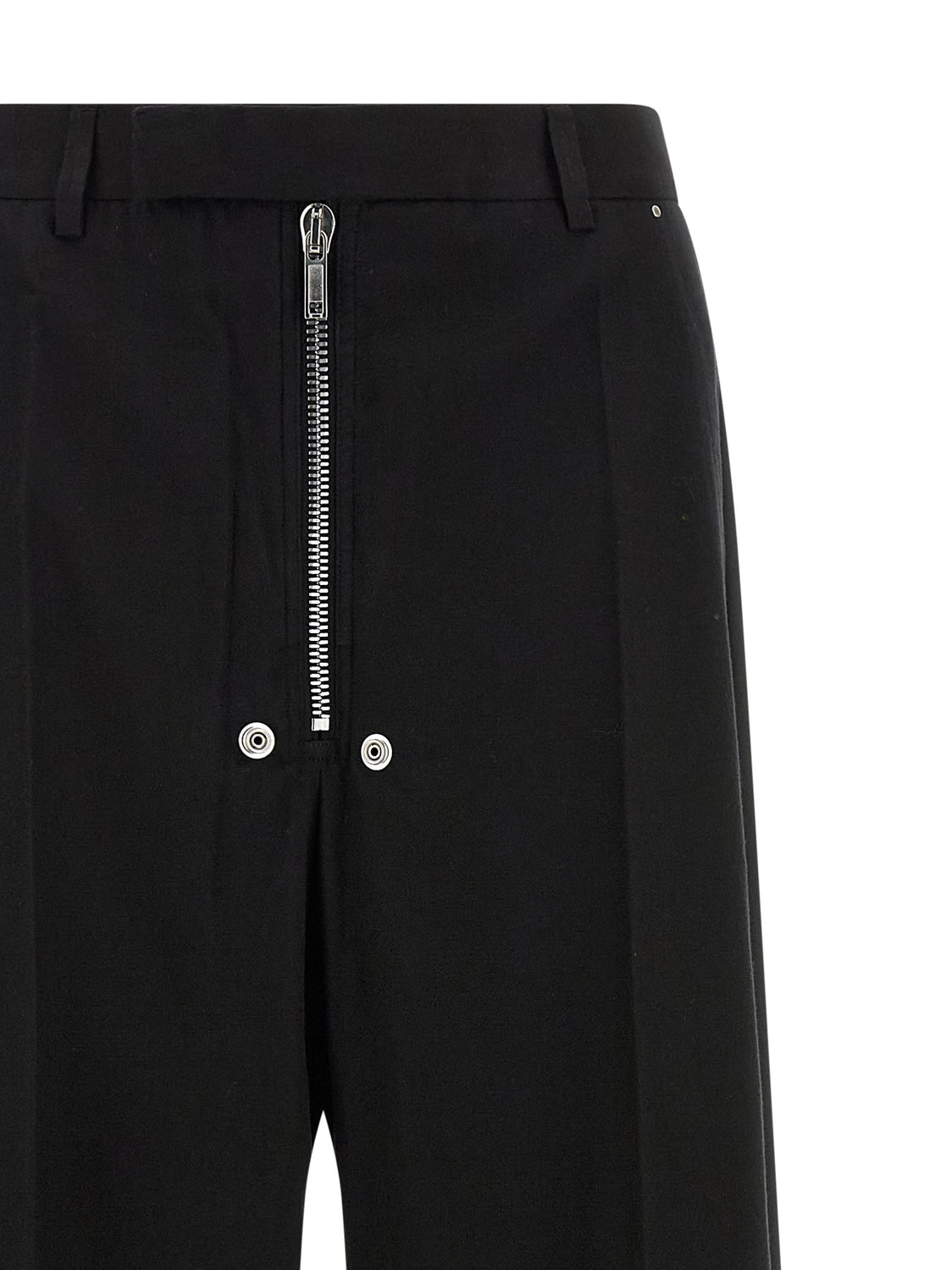 Black Cotton Pants