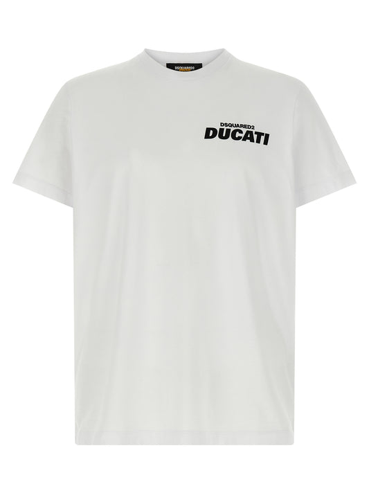 Bicolor Cotton T-Shirt