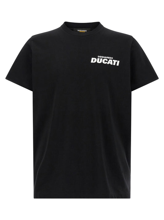 Bicolor Cotton T-Shirt