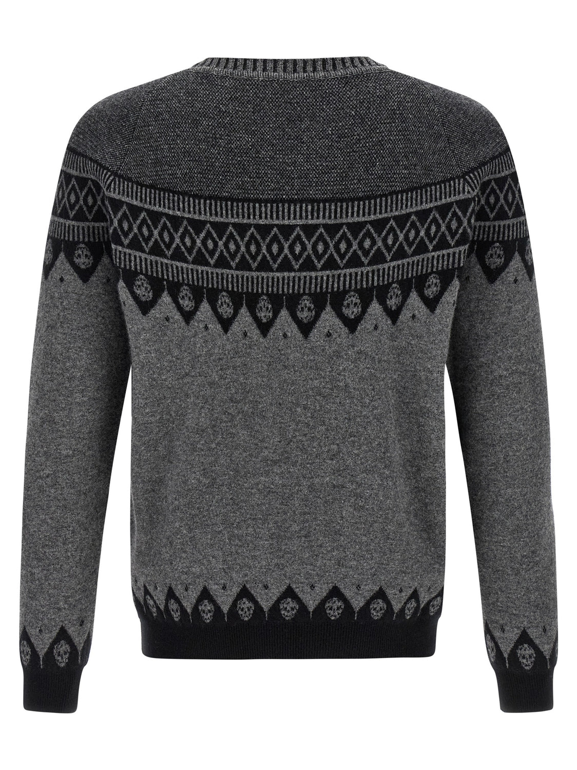 Gray Wool Cardigan