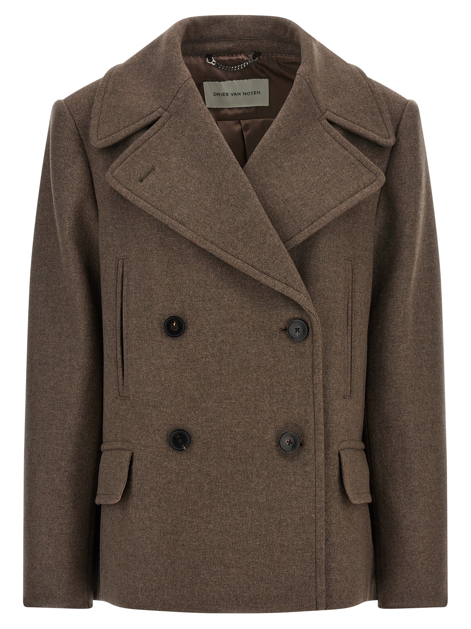 Brown Wool Coat