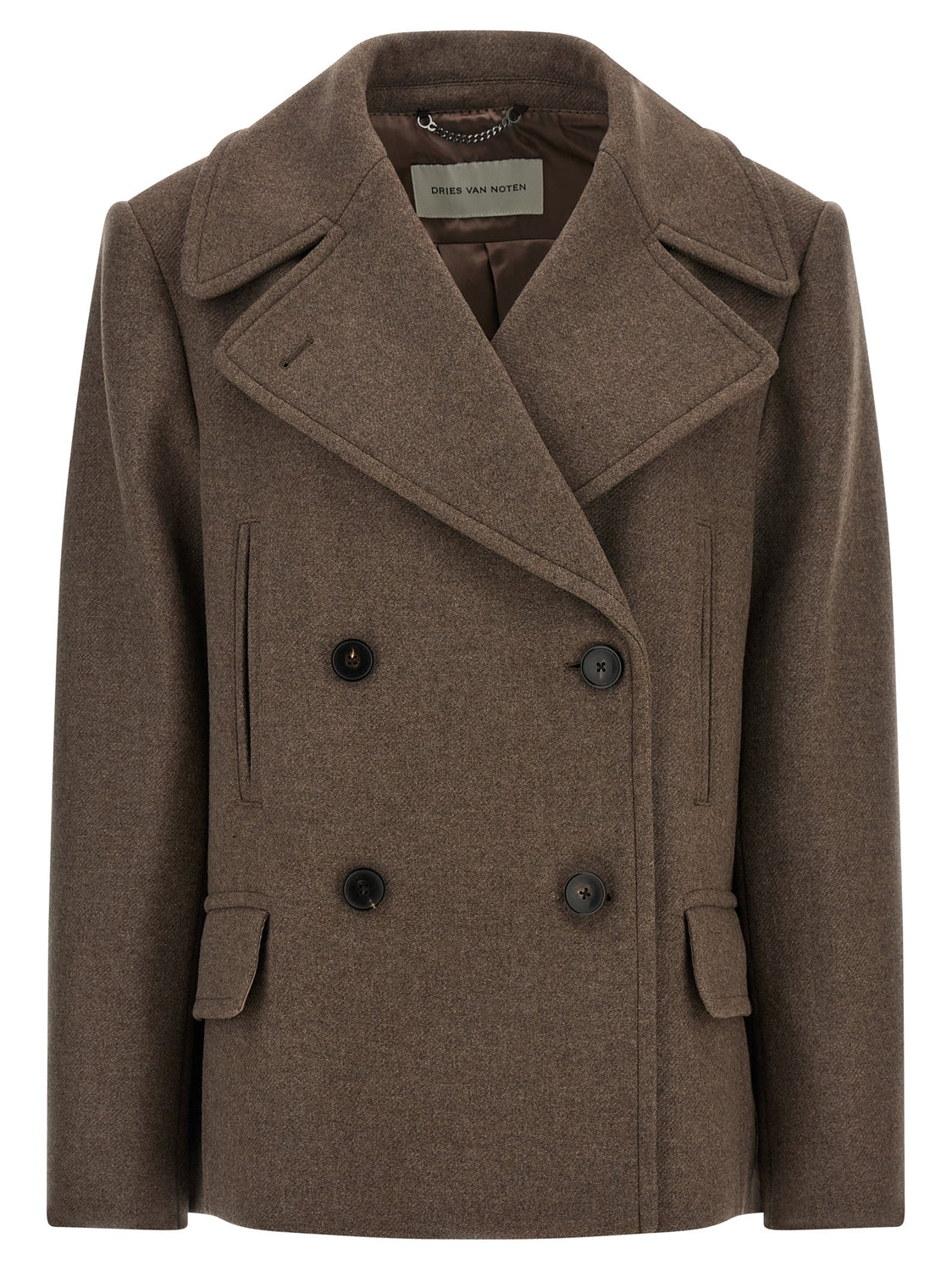 Brown Wool Coat