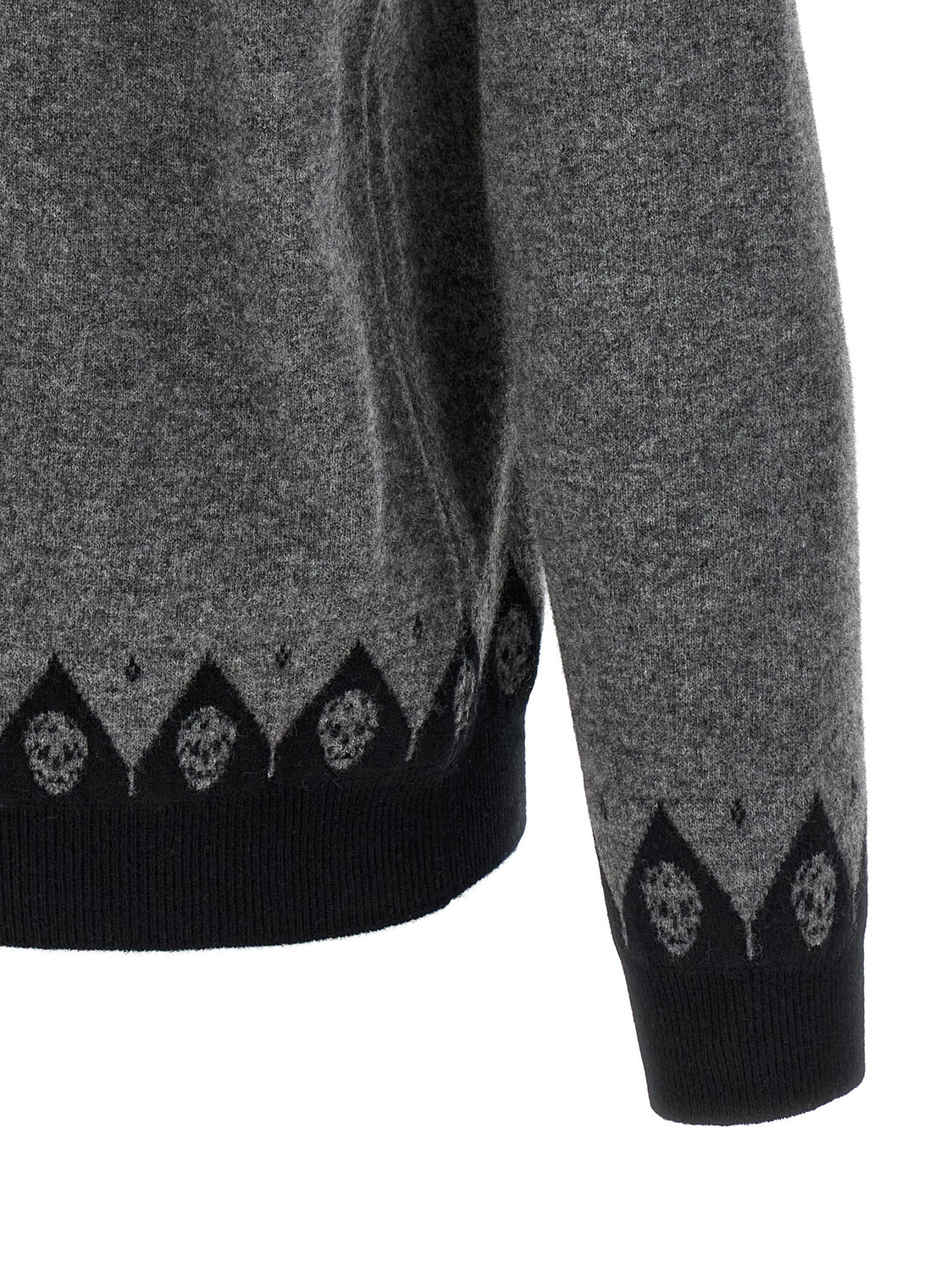 Gray Wool Cardigan