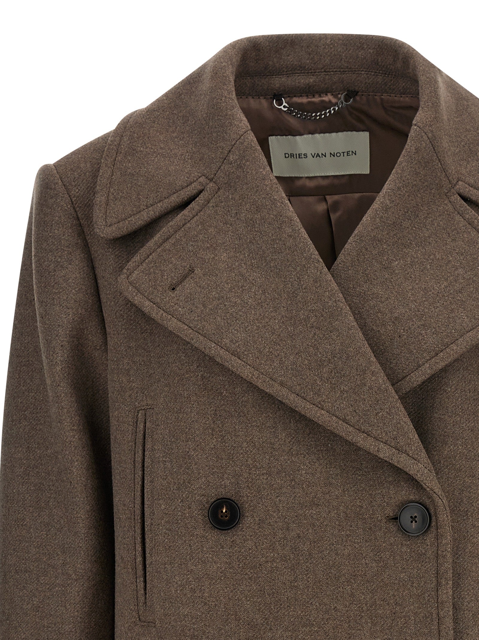Brown Wool Coat