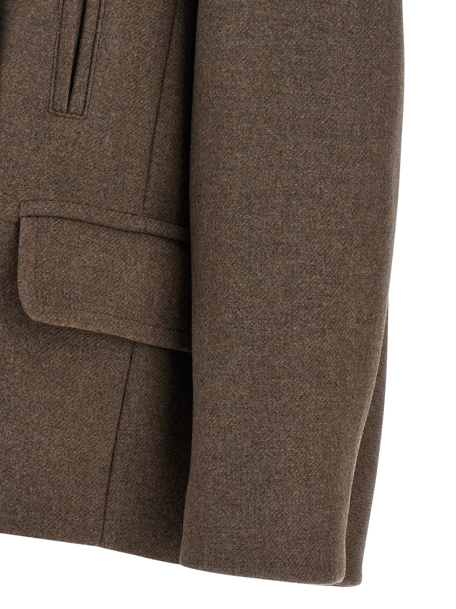 Brown Wool Coat