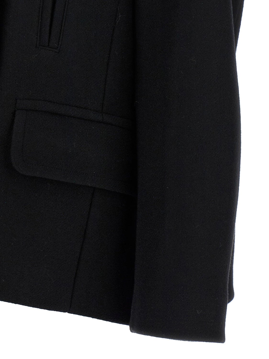 Black Wool Coat