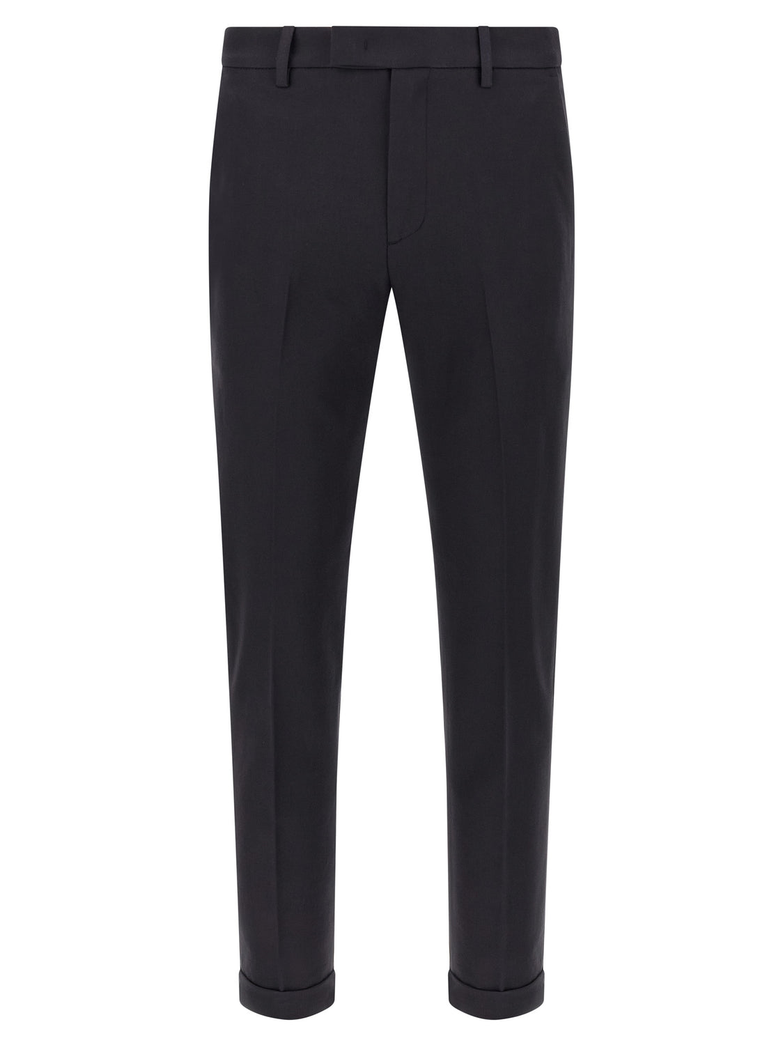 Blue Cotton Chino Pants