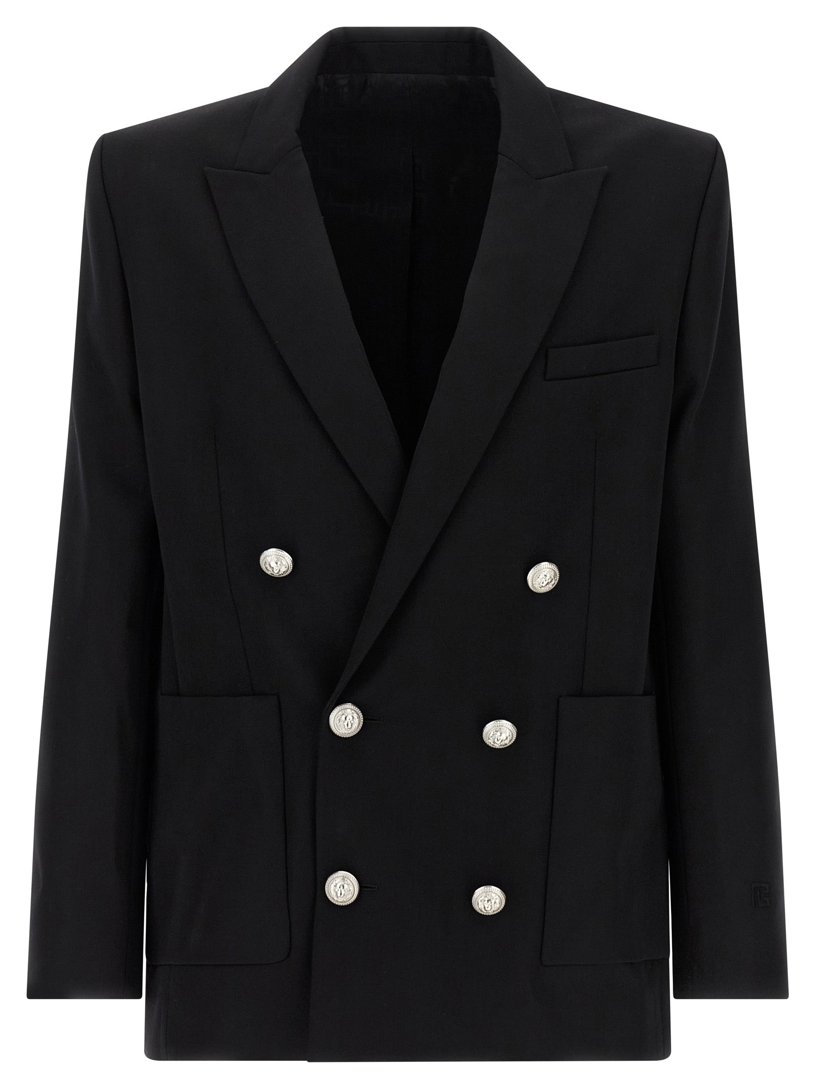 Black Virgin Wool Blazer