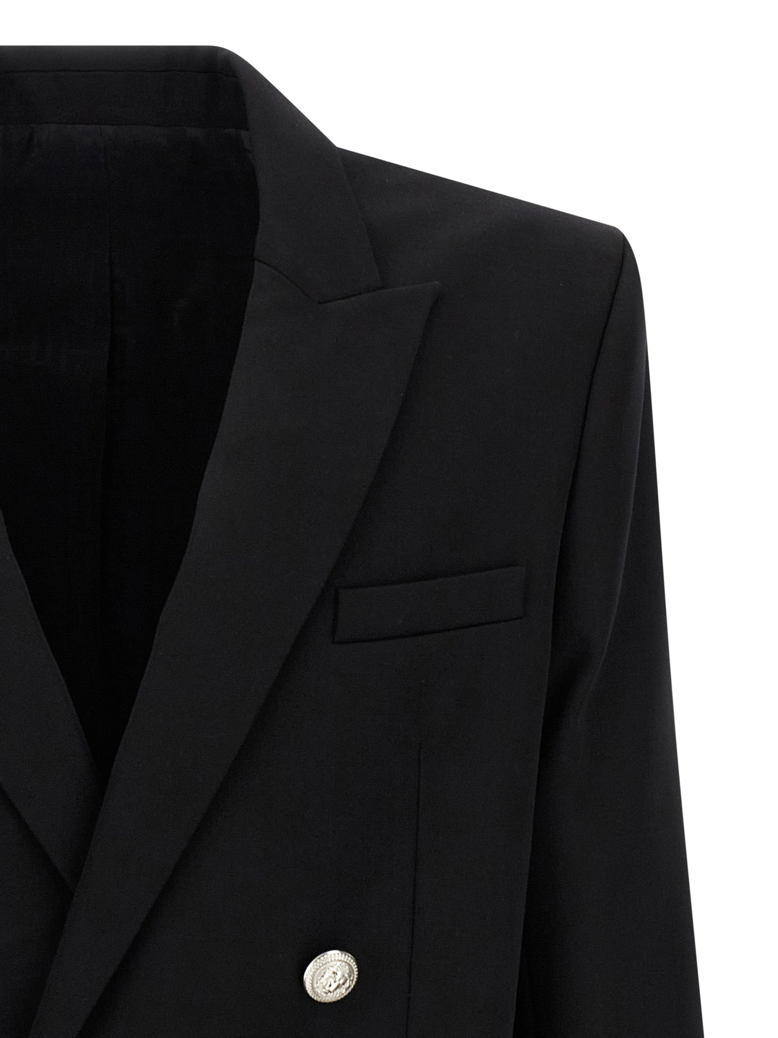 Black Virgin Wool Blazer