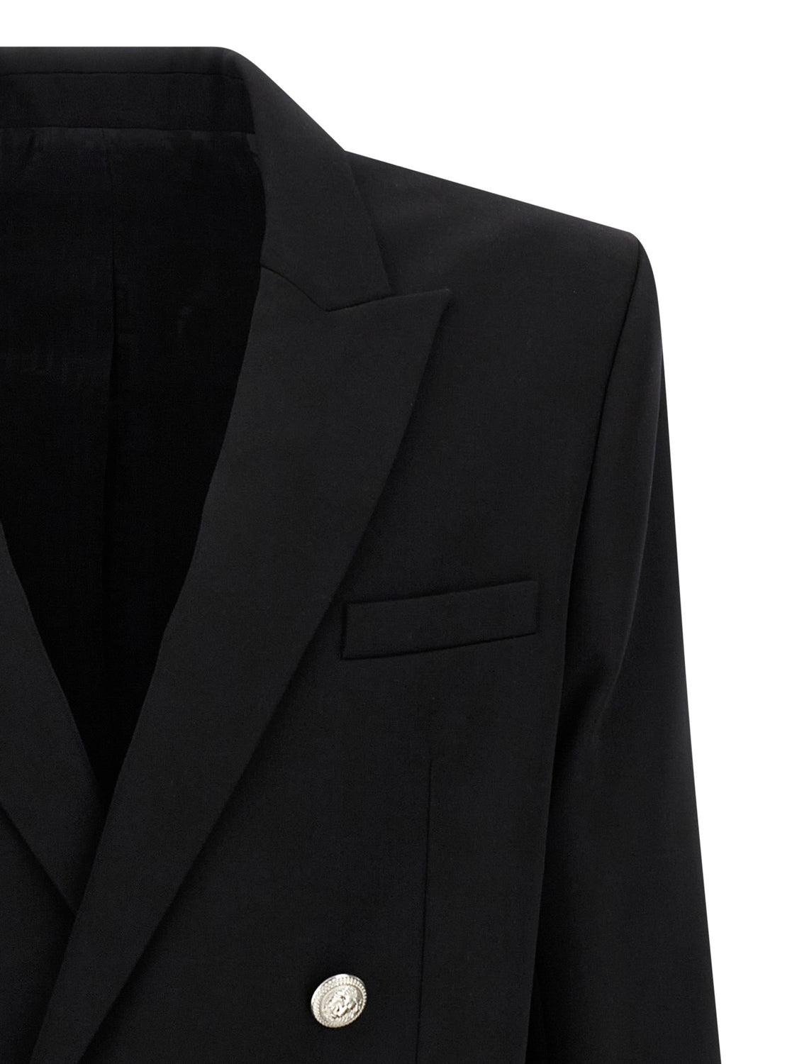 Black Virgin Wool Blazer