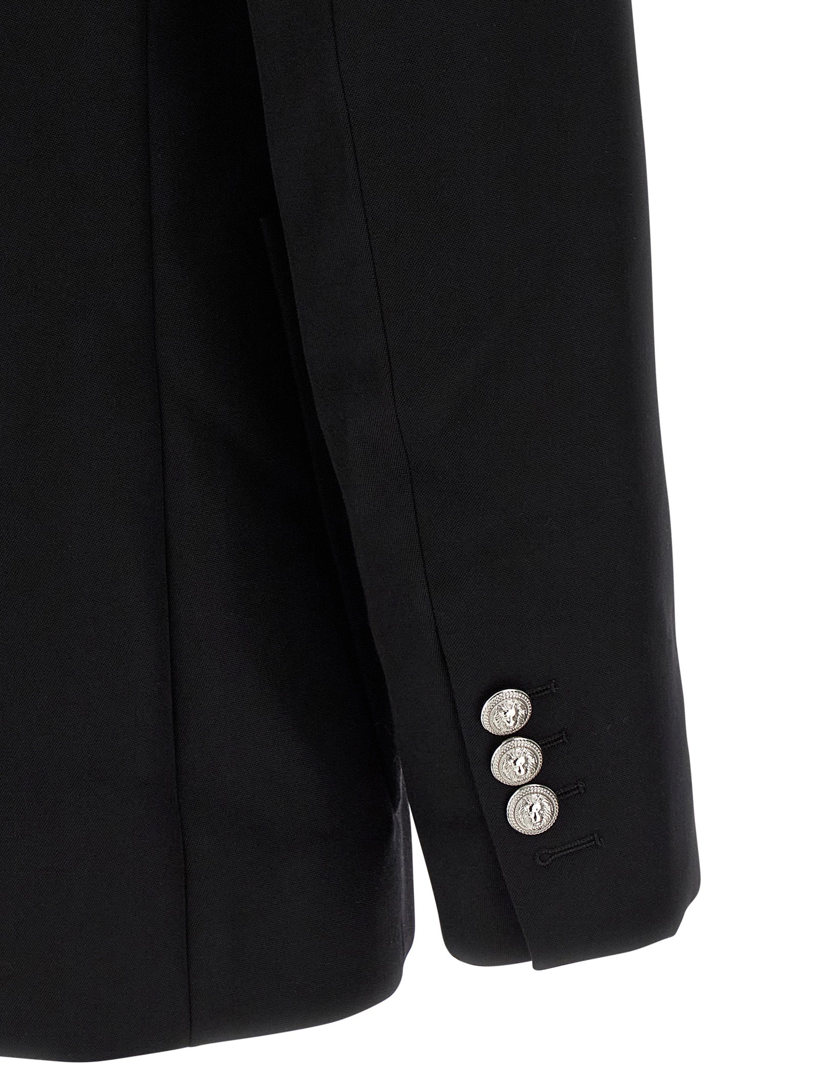 Black Virgin Wool Blazer