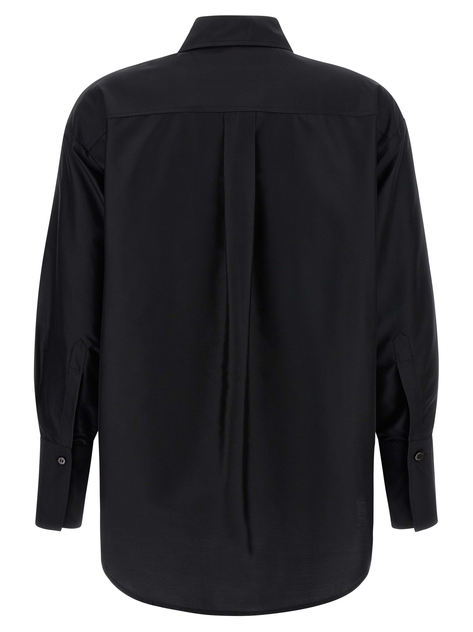 Black Silk Blouse