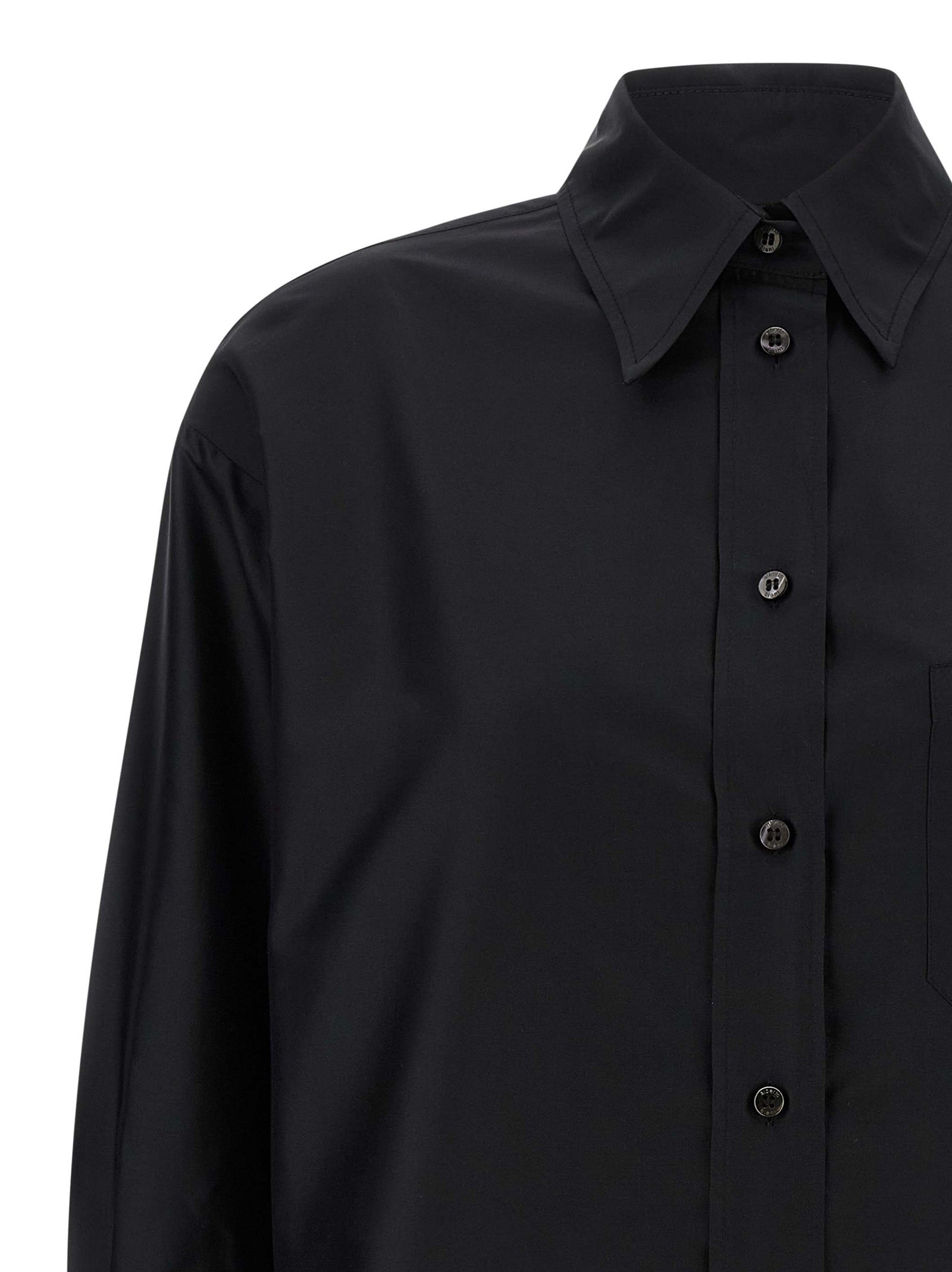 Black Silk Blouse