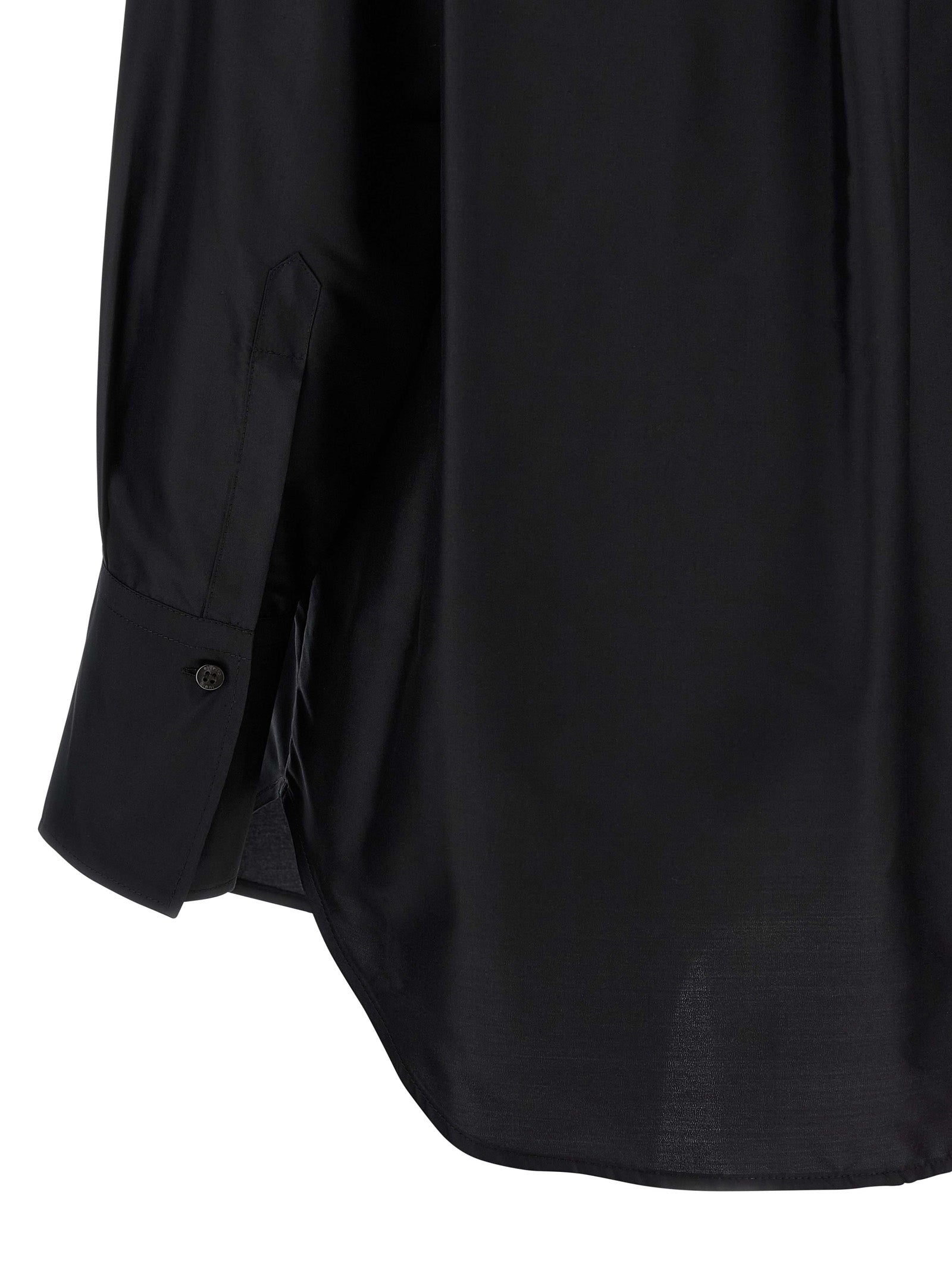 Black Silk Blouse