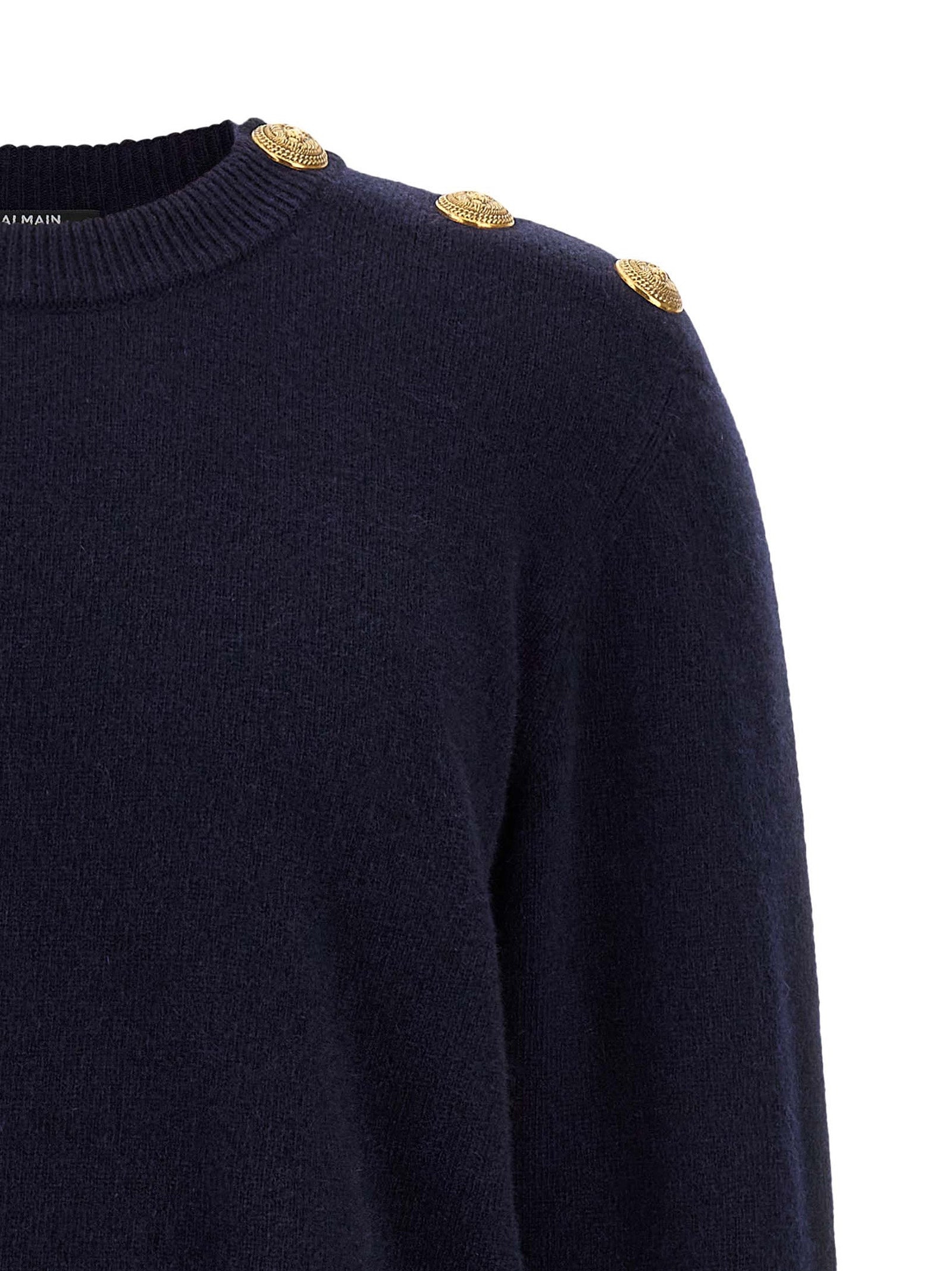 Blue Cashmere Cardigan