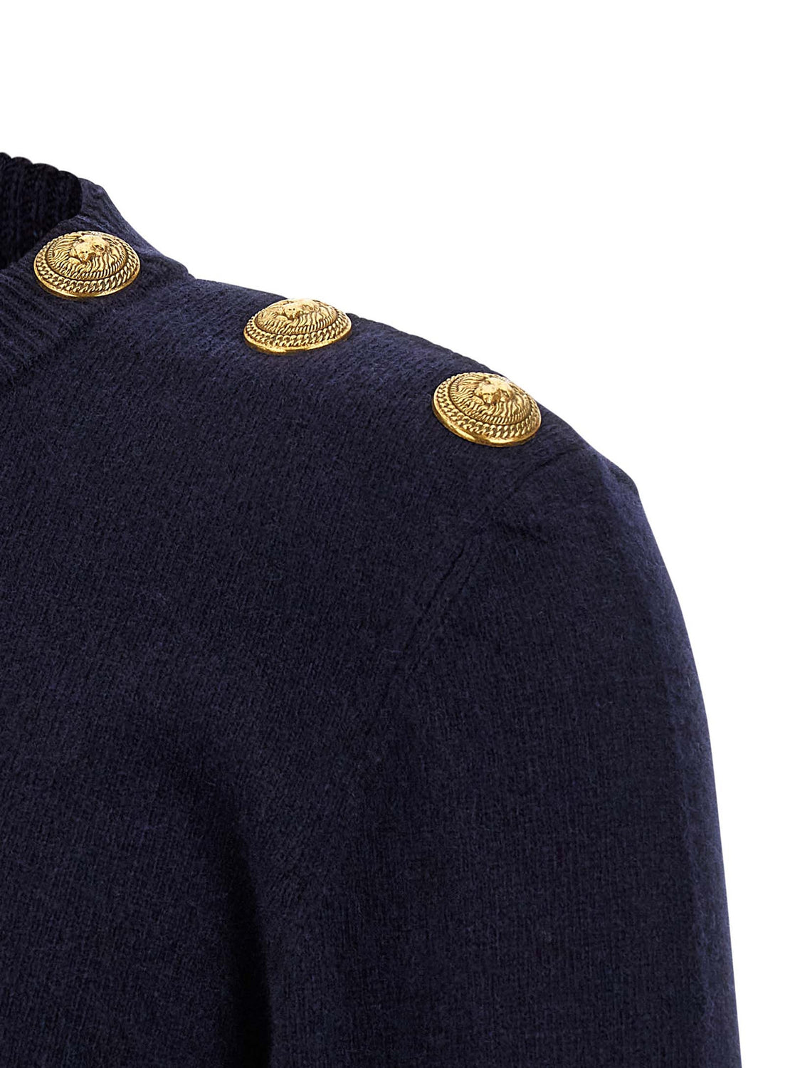 Blue Cashmere Cardigan