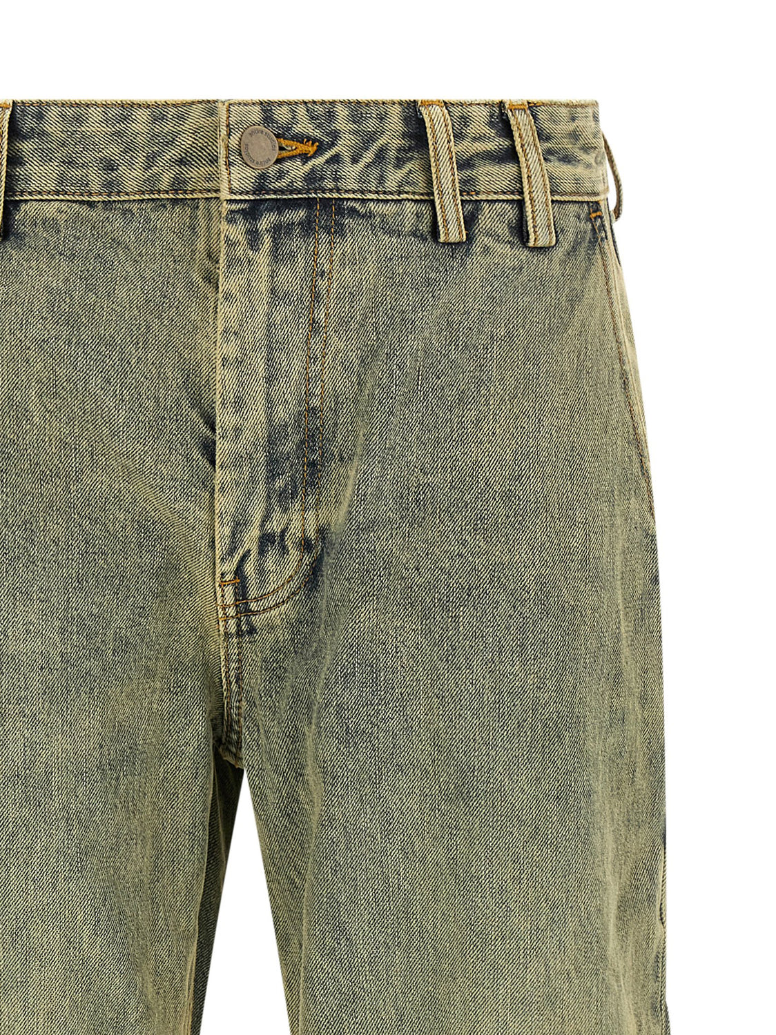Bicolor Cotton Jeans Denim