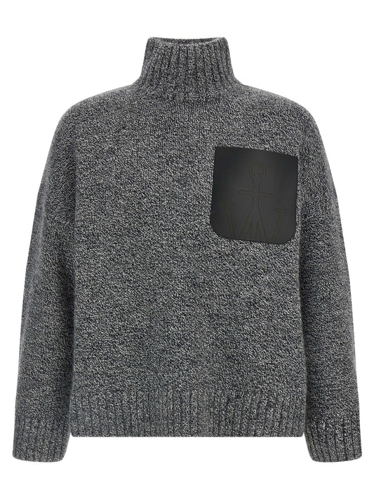 Gray Wool Cardigan