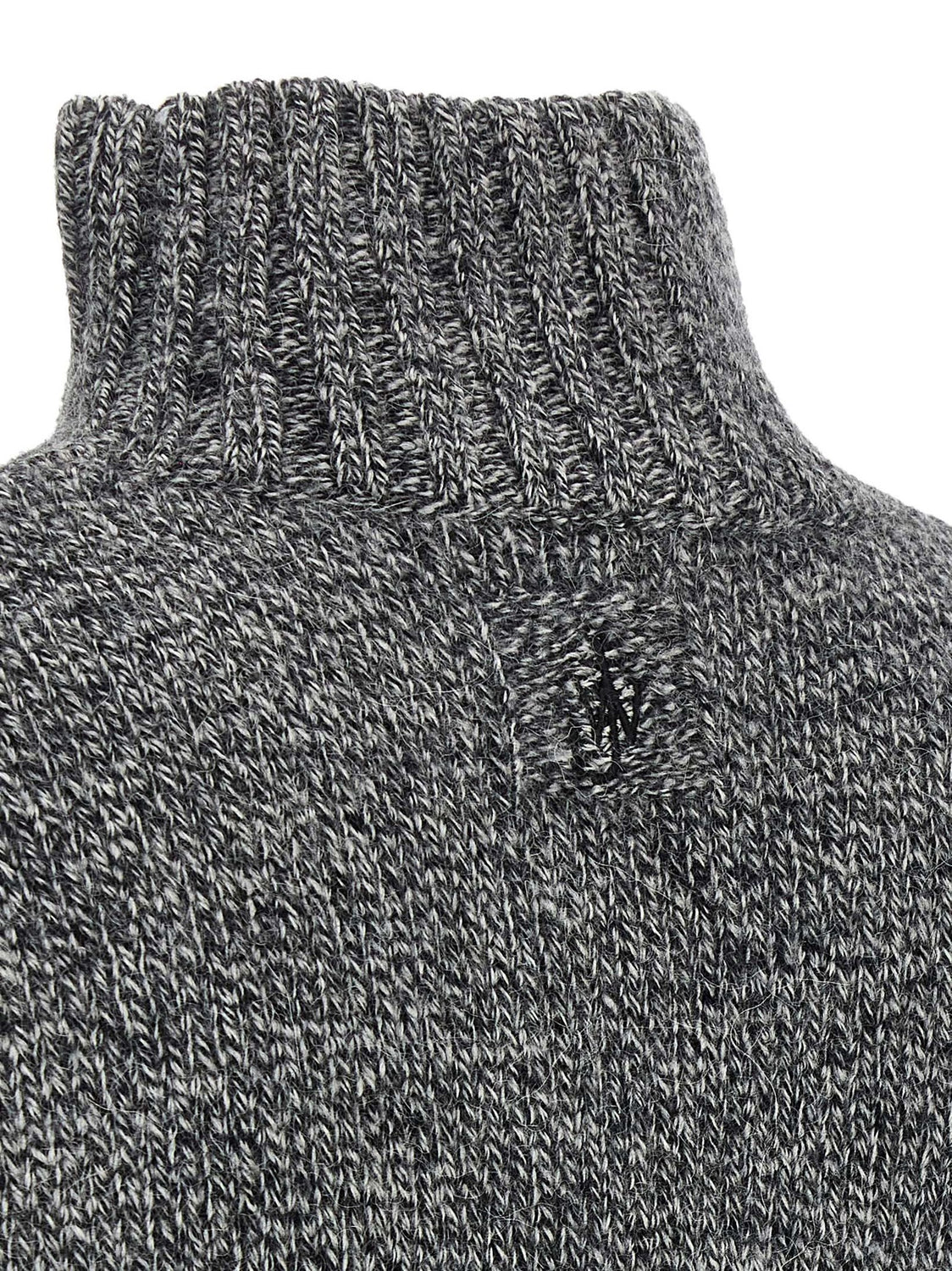 Gray Wool Cardigan