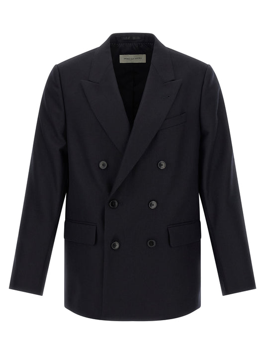 Blue Wool Blazer