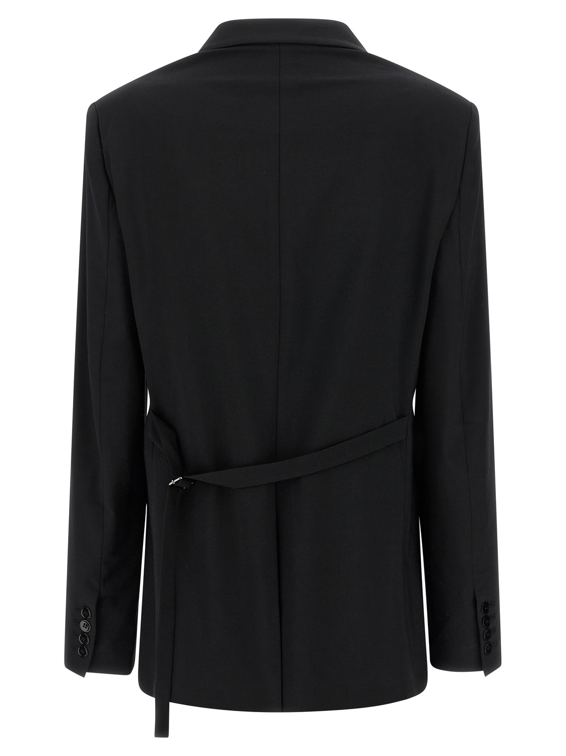Black Virgin Wool Blazer