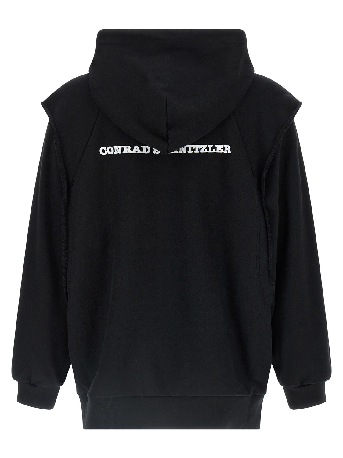 Black Cotton Sweatshirt