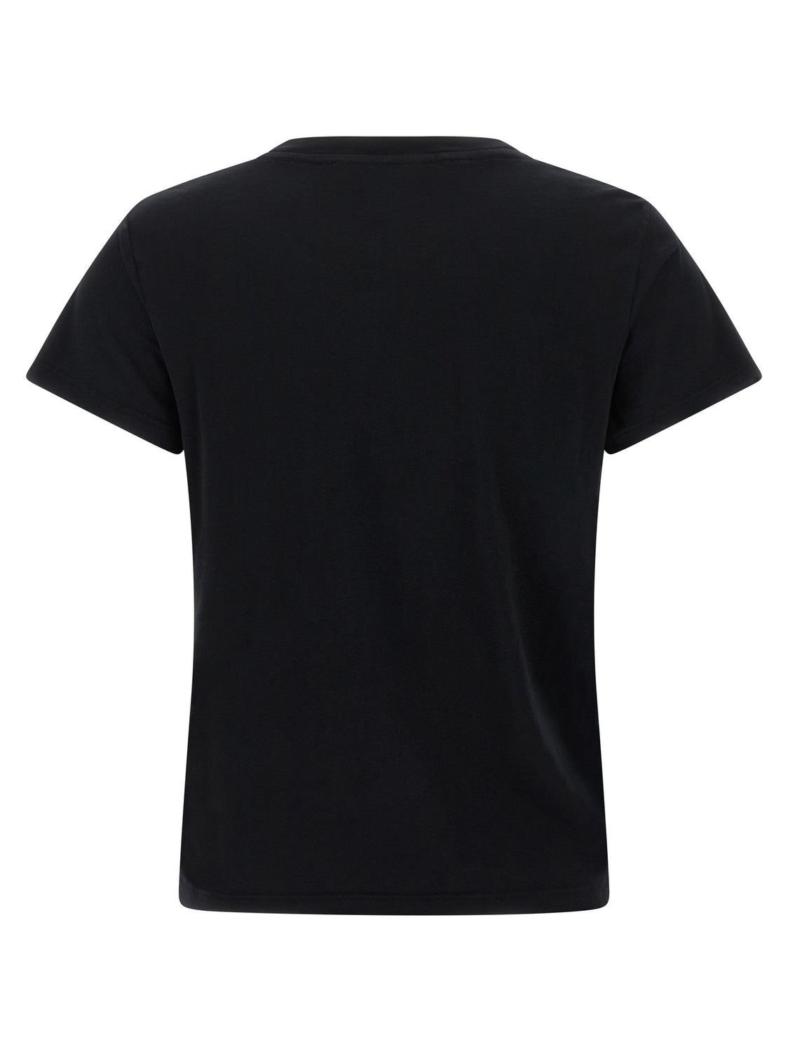 Black Cotton T-Shirt
