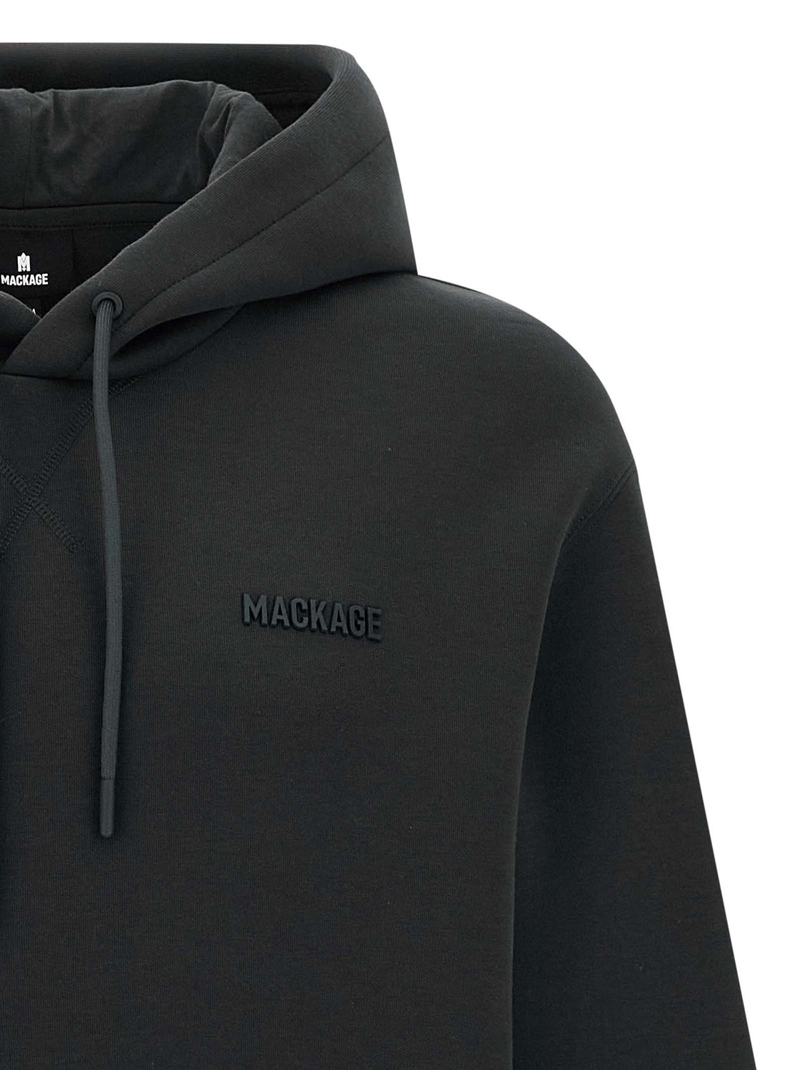 Black Cotton Sweatshirt