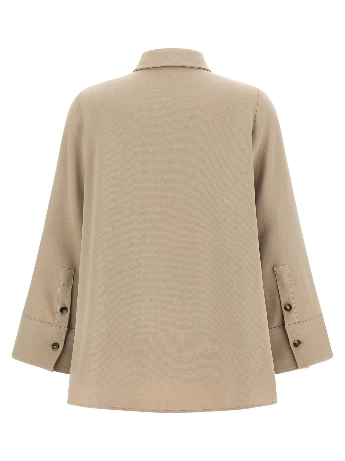 Beige Triacetate Blouse
